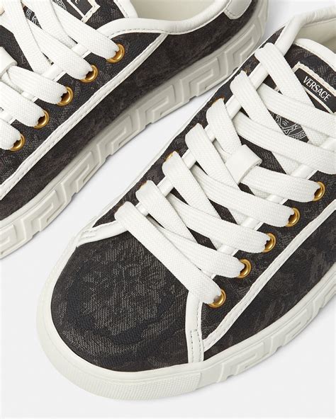 damen sneaker high von versace|barocco high top greca sneakers.